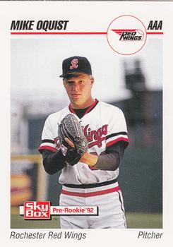 1992 SkyBox Team Sets AAA #461 Mike Oquist Front