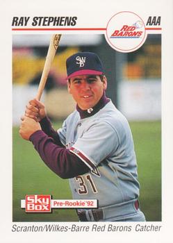 1992 SkyBox Team Sets AAA #495 Ray Stephens Front