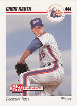 1992 SkyBox Team Sets AAA #569 Chris Rauth Front