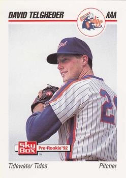 1992 SkyBox Team Sets AAA #572 Dave Telgheder Front