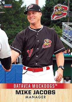 2018 Choice Batavia Muckdogs #35 Mike Jacobs Front