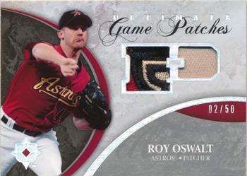 2006 Upper Deck Ultimate Collection - Game Patches #UP-RO Roy Oswalt Front