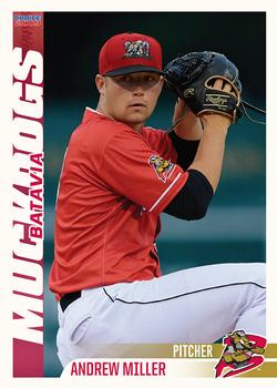 2019 Choice Batavia Muckdogs #20 Andrew Miller Front