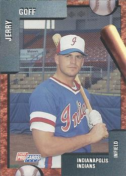 1992 Fleer ProCards Indianapolis Indians SGA #1867 Jerry Goff Front