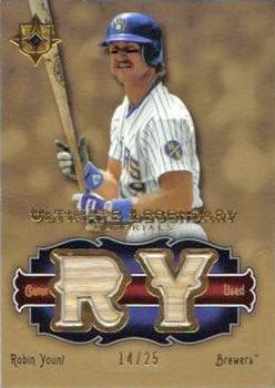 2006 Upper Deck Ultimate Collection - Legendary Materials #LM-RY Robin Yount Front