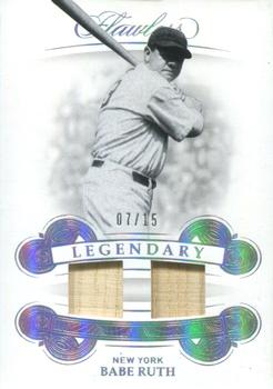 2019 Panini Flawless - Legendary Materials #LM-BR1 Babe Ruth Front