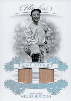2019 Panini Flawless - Legendary Materials #LM-MH Miller Huggins Front