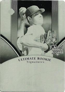 2006 Upper Deck Ultimate Collection - Printing Plates Black #152 Rich Hill Front