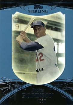 2010 Topps Sterling #42 Jackie Robinson  Front
