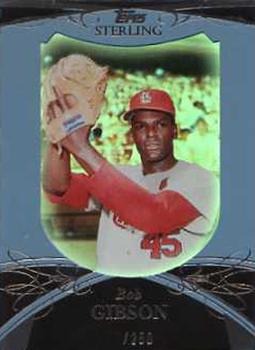 2010 Topps Sterling #45 Bob Gibson  Front