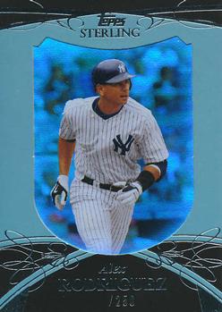 2010 Topps Sterling #77 Alex Rodriguez  Front