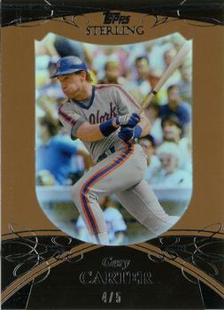 2010 Topps Sterling - Gold #114 Gary Carter Front