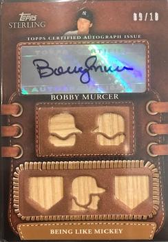 2010 Topps Sterling - Legendary Leather Five Relic Autographs #5LLAR-53 Red Schoendienst Front