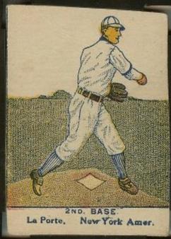 1910 J.H. Dockman & Son All-Star Baseball #NNO Frank LaPorte Front