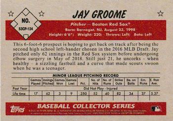 2019 Bowman Heritage - Chrome Prospects #53CP-124 Jay Groome Back