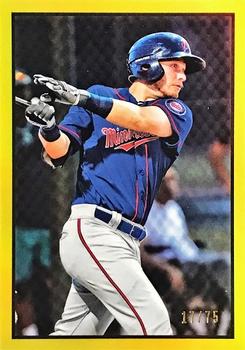 2019 Bowman Heritage - Chrome Prospects Yellow Refractor #53CP-82 Ryan Costello Front
