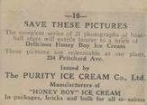 1927 Honey Boy Ice Cream (FC59) #10 Tris Speaker Back