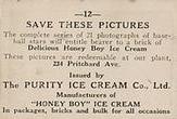 1927 Honey Boy Ice Cream (FC59) #12 Emil Meusel Back