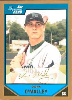 2007 Bowman - Prospects Gold #BP3 Shawn O'Malley Front