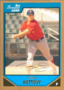 2007 Bowman - Prospects Gold #BP53 Thomas Hottovy Front
