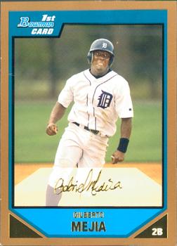 2007 Bowman - Prospects Gold #BP60 Gilberto Mejia Front