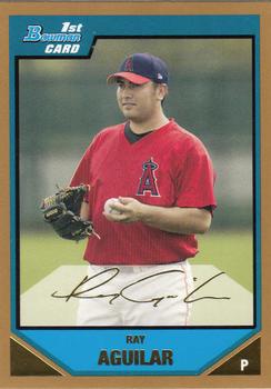 2007 Bowman - Prospects Gold #BP65 Ray Aguilar Front