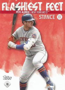 2020 Topps Stickers #8 Pete Alonso Front