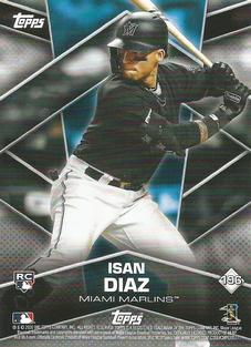 2020 Topps Stickers #14 / 15 Home Run Apple / Outfield Pool Back