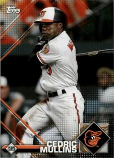 2020 Topps Stickers #25 Cedric Mullins Front