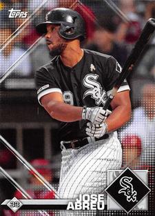 2020 Topps Stickers #33 Jose Abreu Front