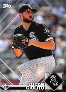 2020 Topps Stickers #35 Lucas Giolito Front