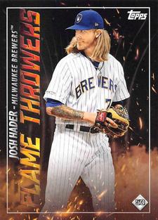 2020 Topps Stickers #50 Josh Hader Front