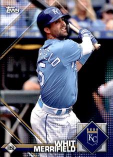 2020 Topps Stickers #62 Whit Merrifield Front