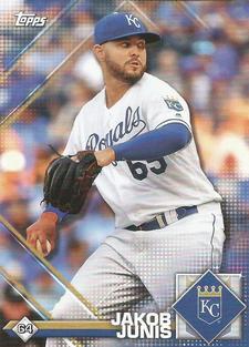 2020 Topps Stickers #64 Jakob Junis Front
