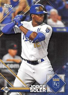 2020 Topps Stickers #65 Jorge Soler Front