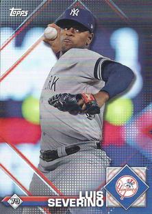2020 Topps Stickers #79 Luis Severino Front