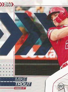 2020 Topps Stickers #121 Mike Trout Front