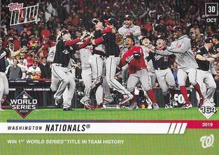 2020 Topps Stickers #164 Washington Nationals Front