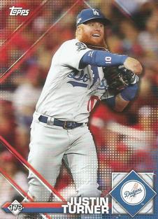 2020 Topps Stickers #173 Justin Turner Front