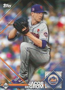 2020 Topps Stickers #196 Jacob deGrom Front