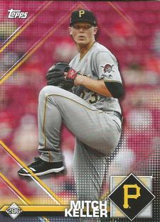 2020 Topps Stickers #206 Mitch Keller Front