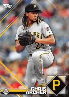 2020 Topps Stickers #207 Chris Archer Front