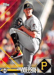 2020 Topps Stickers #210 Jameson Taillon Front