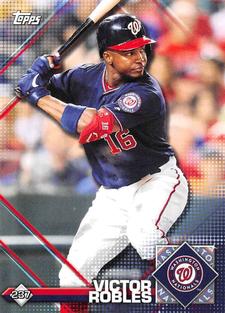 2020 Topps Stickers #237 Victor Robles Front