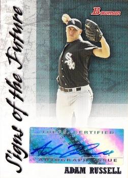 2007 Bowman - Signs of the Future #SOF-AR Adam Russell Front