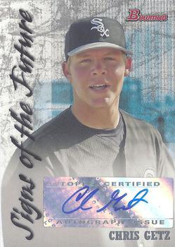 2007 Bowman - Signs of the Future #SOF-CG Chris Getz Front