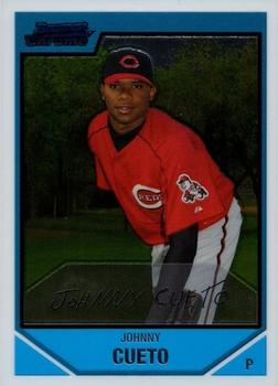 2007 Bowman Chrome - Prospects #BC145 Johnny Cueto Front