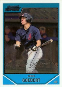 2007 Bowman Chrome - Prospects #BC147 Jared Goedert Front
