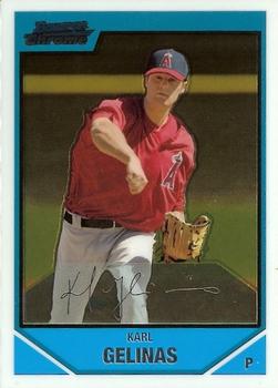 2007 Bowman Chrome - Prospects #BC216 Karl Gelinas Front