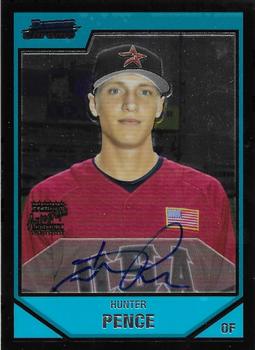 2007 Bowman Chrome - Prospects #BC248 Hunter Pence Front